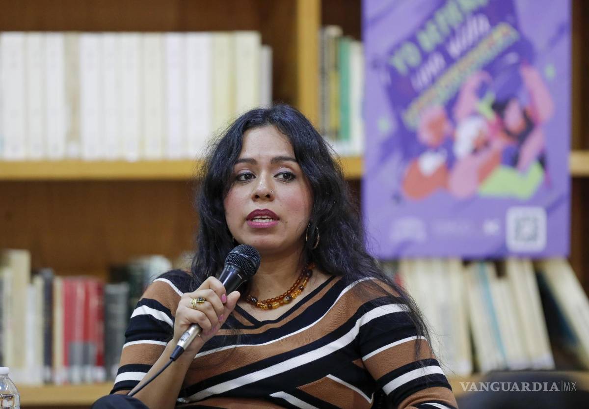 $!La representante de Espacio OSC, Paola Pacheco, durante el lanzamiento de la campaña ‘Proteger la Dignidad’ en Ciudad de México.