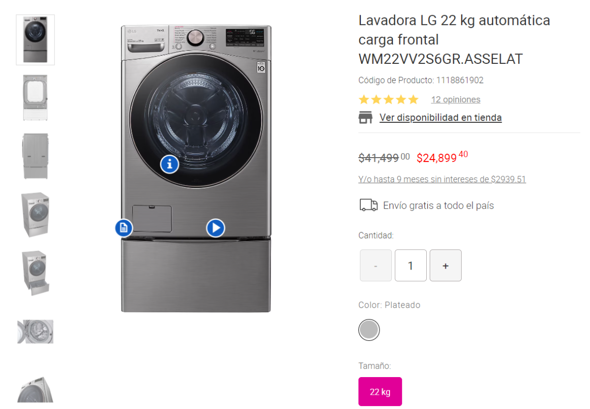 $!Venta Nocturna de Liverpool 2024: Estos son las LAVADORAS y SECADORAS con la mejor oferta