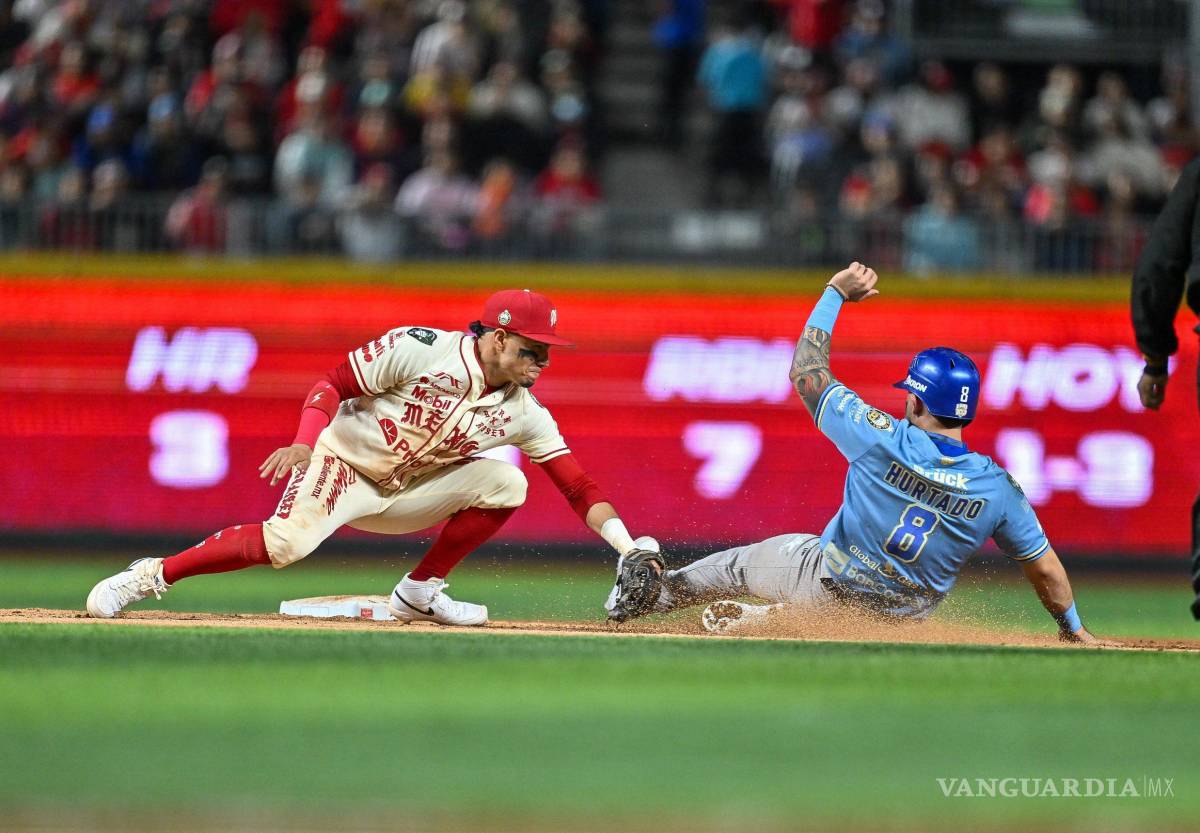$!Los Charros de Jalisco batallaron en la capital, pero no pudieron evitar la ofensiva temprana de los Diablos Rojos en el arranque de la Serie del Rey.