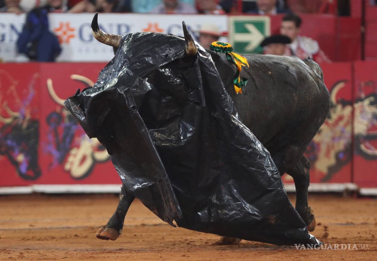 $!Accidentada tradicional corrida guadalupana en la Plaza México