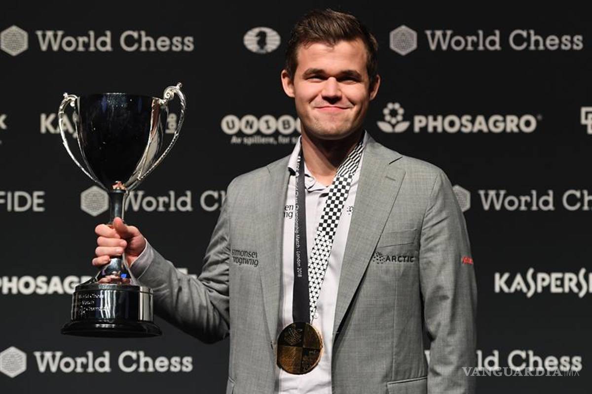 Magnus Carlsen es el rey del Ajedrez