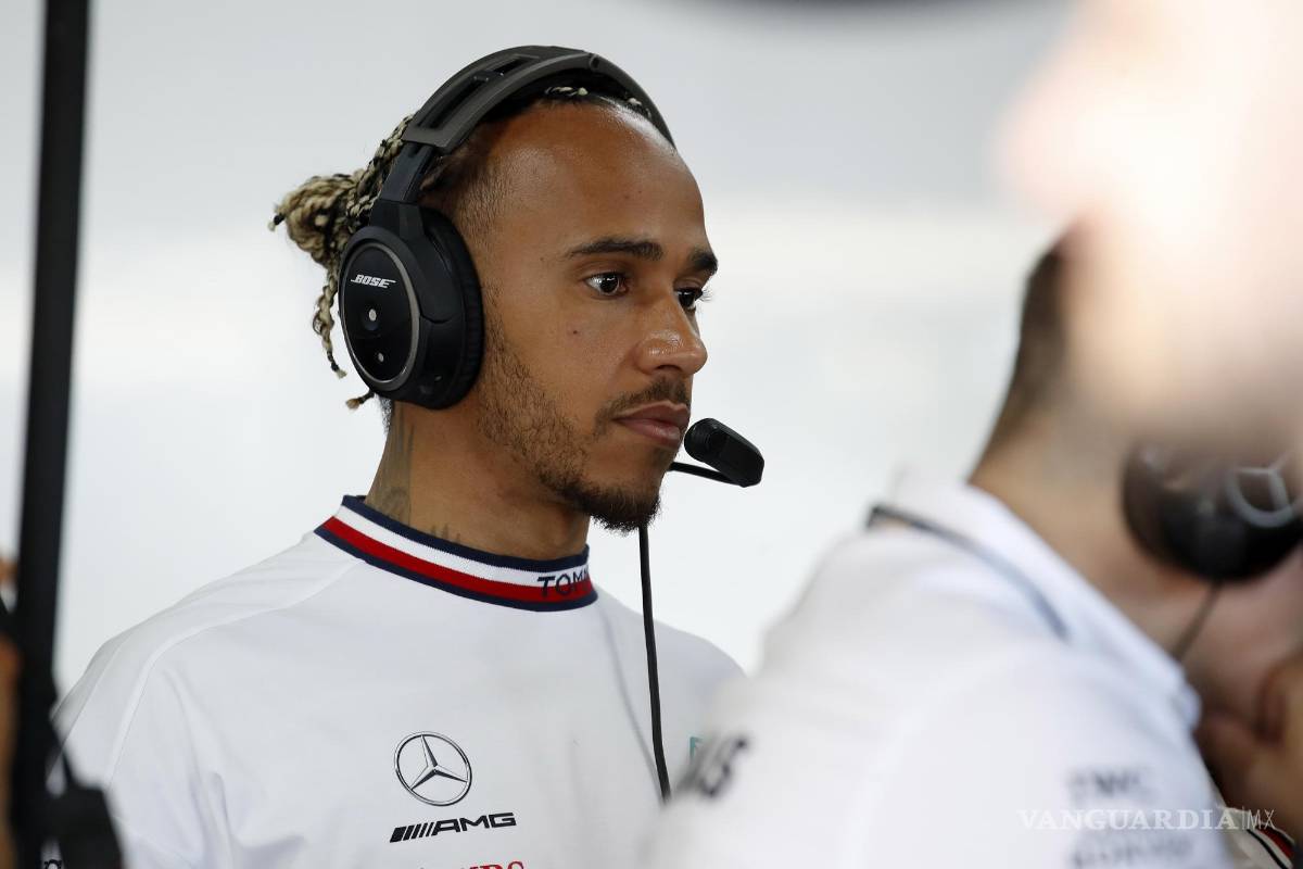 ¡Increíble!, en su carrera número 300 Lewis Hamilton va por su primera victoria de 2022