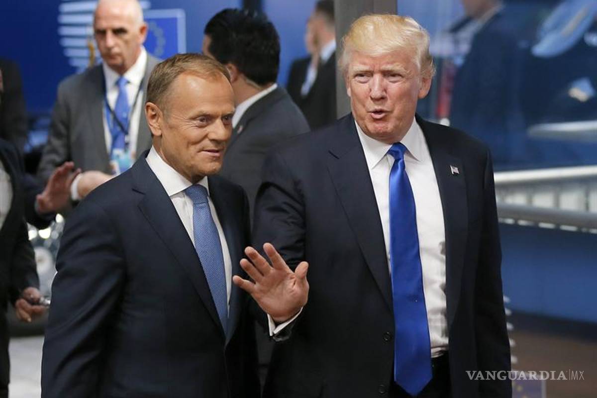 Discrepan Donald Trump y la UE sobre Rusia, clima y comercio