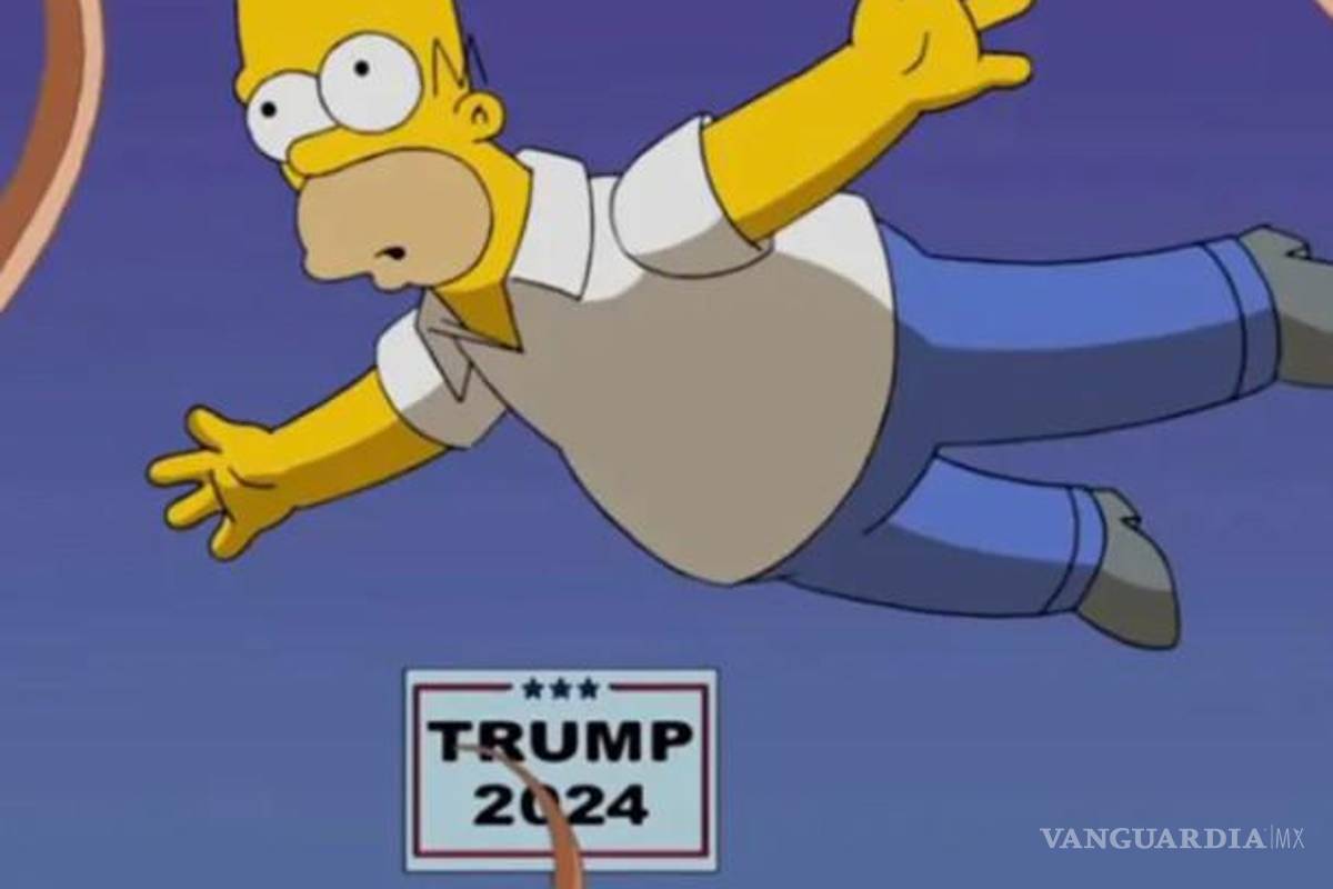 En 2015, ‘Los Simpson’ predijeron la carrera presidencial de Donald Trump para 2024