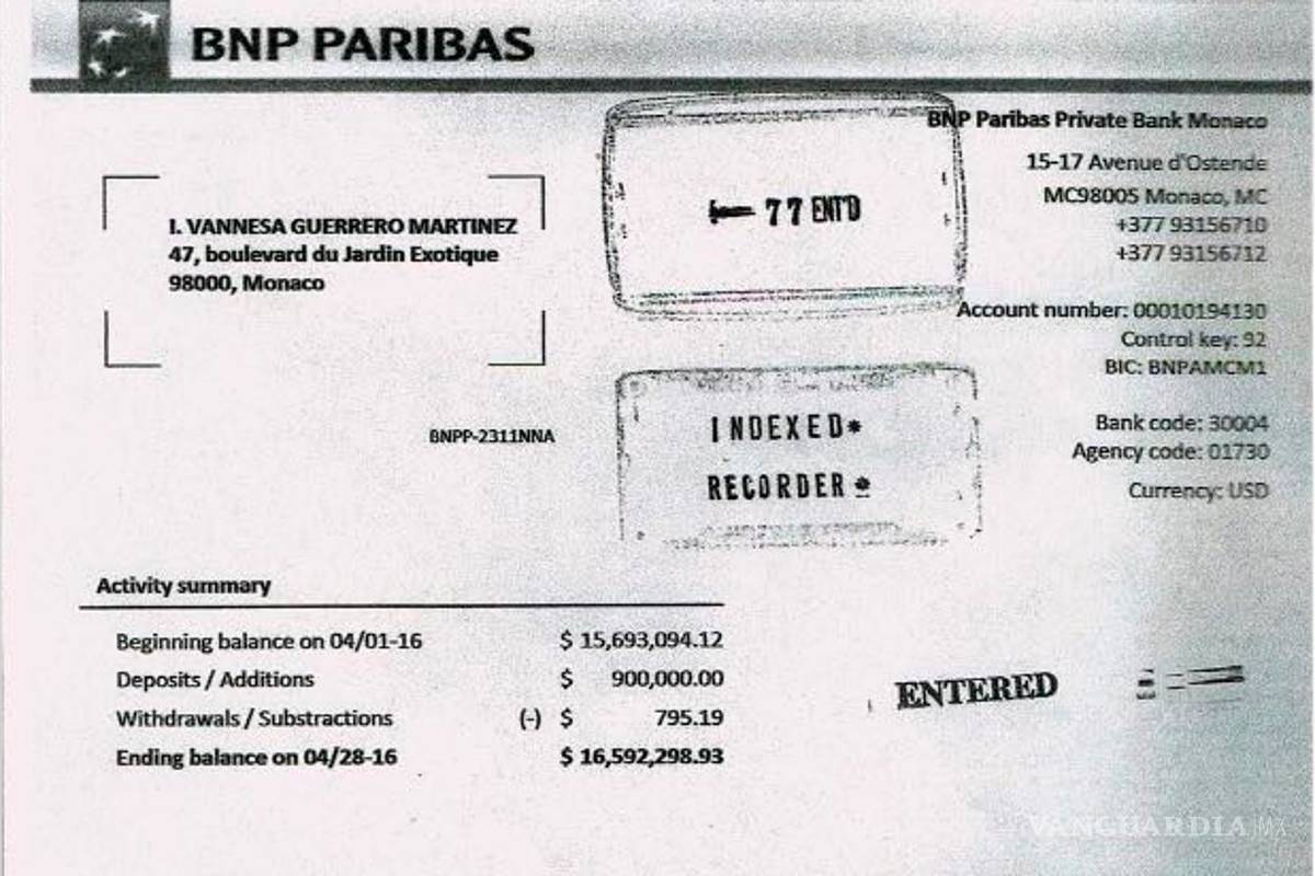 $!Fue EU el que descubre el “Tesoro” de familiares de Humberto Moreira
