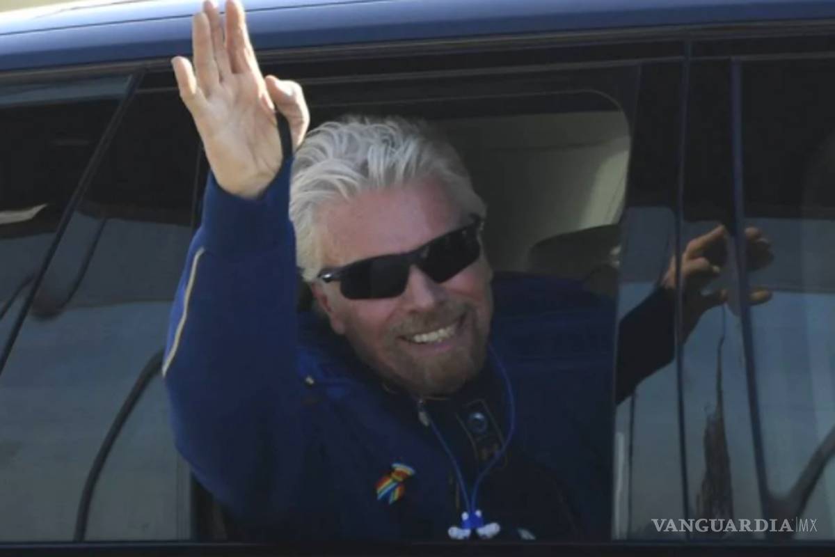 Así fue el viaje del millonario Richard Branson al espacio