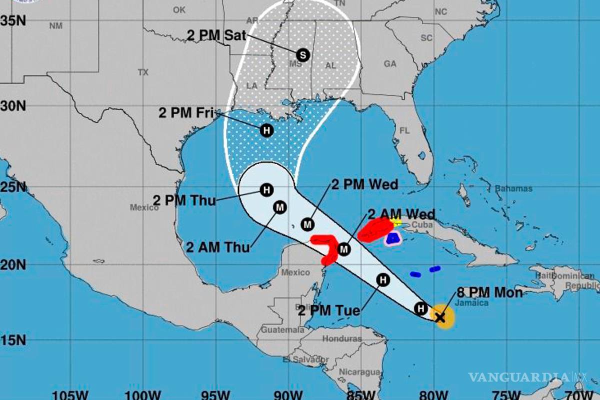 Delta ya es huracán categoría 1; se aproxima a costas de Quintana Roo