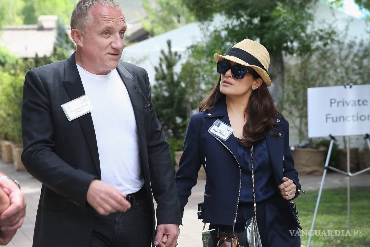 Salma Hayek pensó que su esposo le era infiel