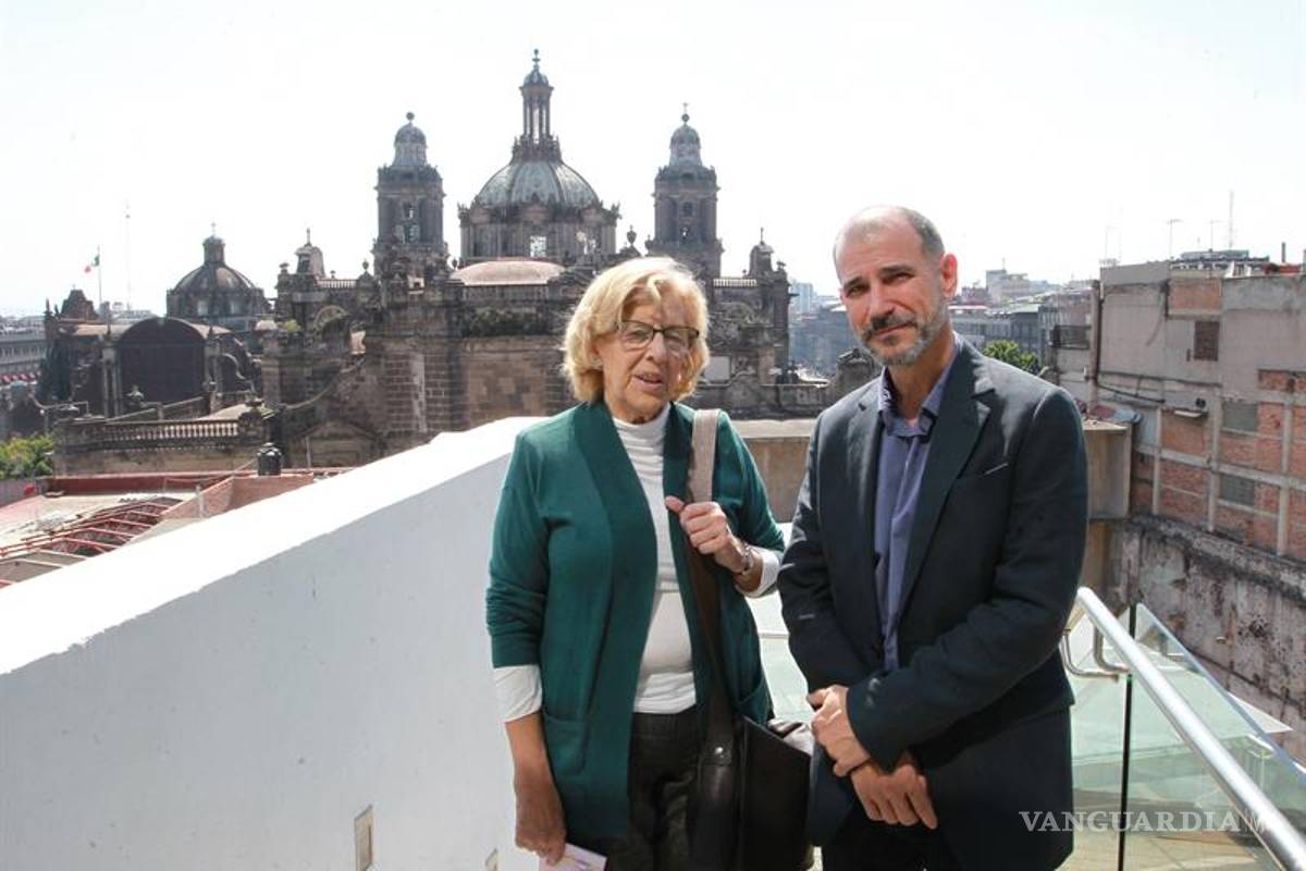 Alcaldesa de Madrid impulsará intercambio cultural con la Ciudad de México