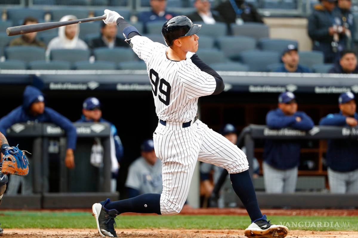 $!Las tres torres de Yanquis ya causan estragos a sus rivales; jonronean en el mismo partido ante los Rays