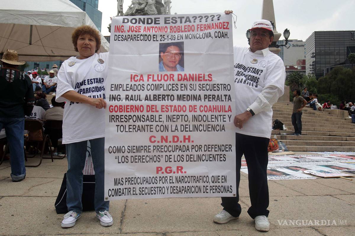 Abogados de la CEAV apoyan a implicado en desaparición, denuncian familiares de secuestrado en Coahuila