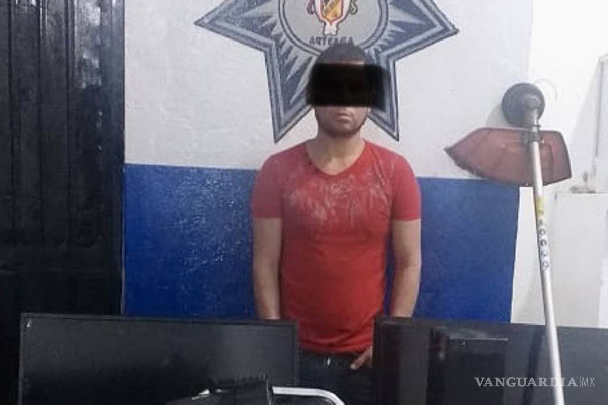 Saltillense es detenido por robo en Arteaga