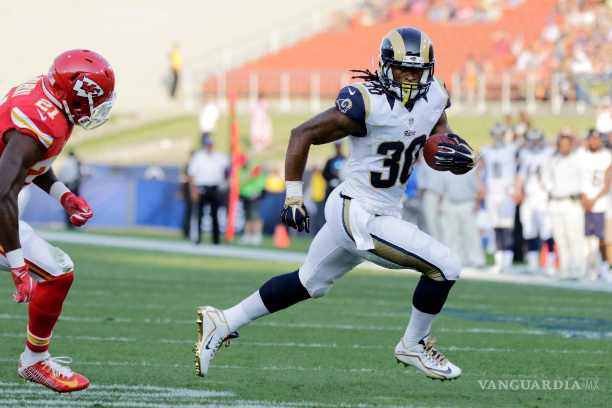 Malas noticias para los Rams: Todd Gurley fue diagnosticado con artritis en la rodilla