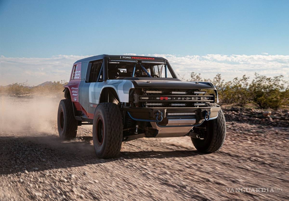 $!Ford casi nos deja ver a su nueva Bronco, con una versión para la Baja 1000