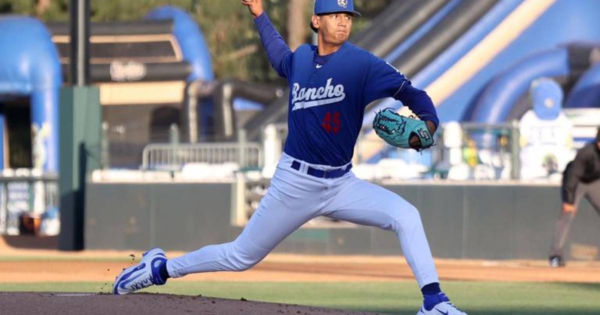El brazo del ‘Pulpito’ Zazueta va escribiendo su historia; es figura en filial de los Dodgers