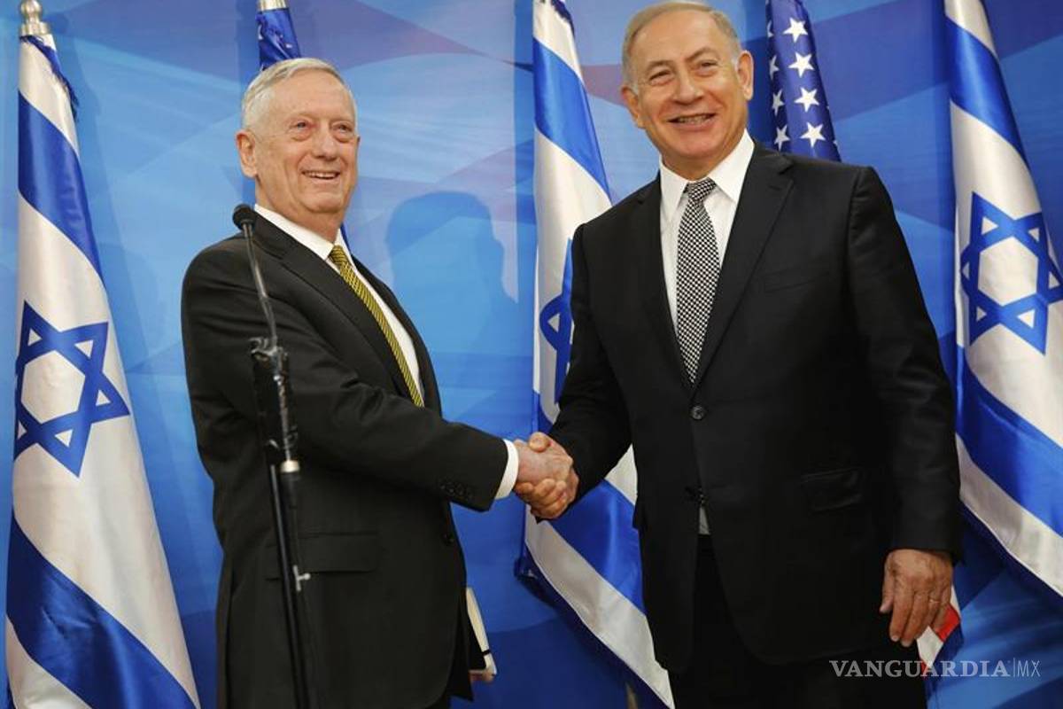 Afirma James Mattis que Irán sigue amenazando a Israel y a sus países vecinos