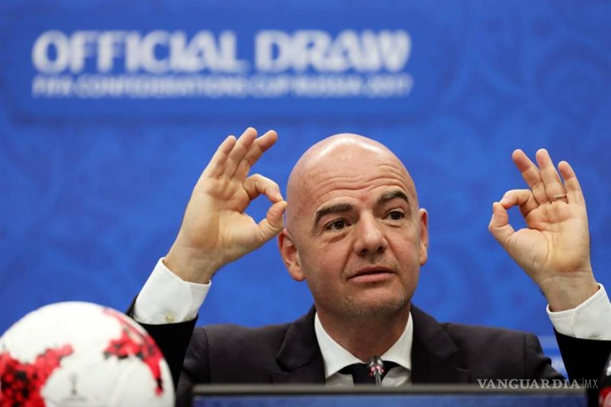 Infantino admite que el futuro de la Copa Confederaciones es incierto