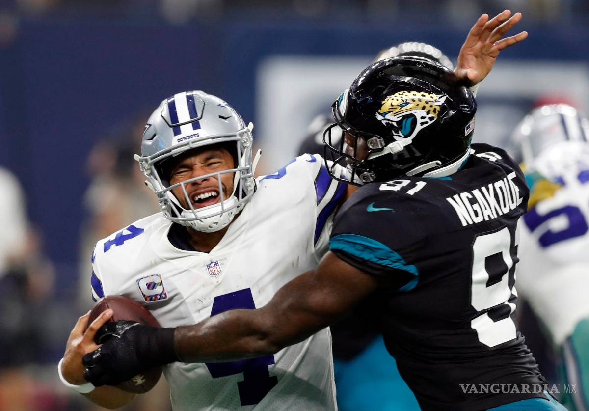 $!Dak Prescott no tuvo piedad ante los Jaguars