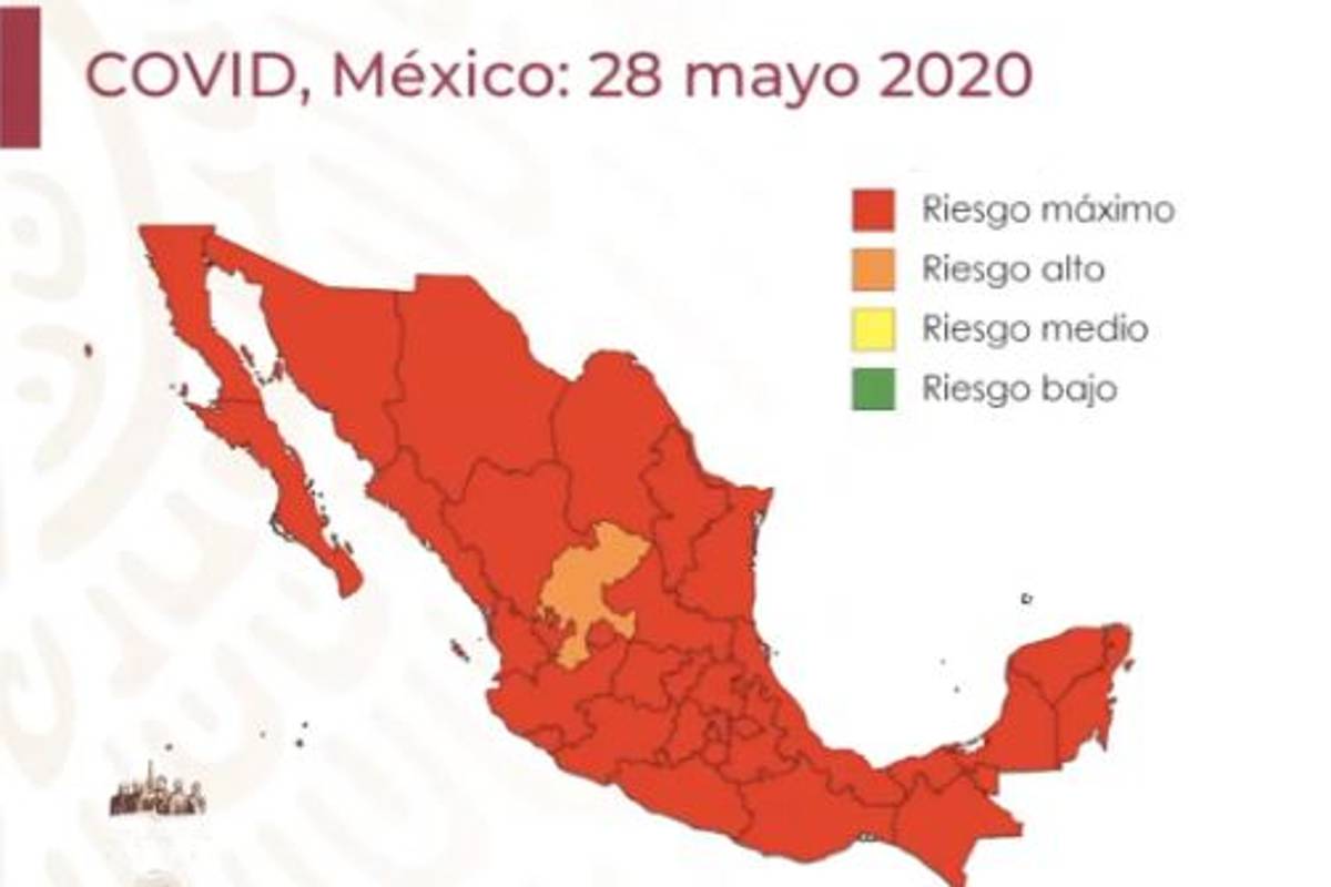 Con semáforo rojo en todo el país, el lunes inicia la 'Nueva Normalidad'