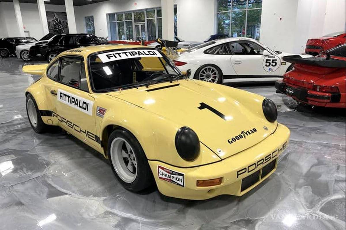 Venden en 2.2 mdd el Porsche 911 de Pablo Escobar que perteneció a Fittipaldi
