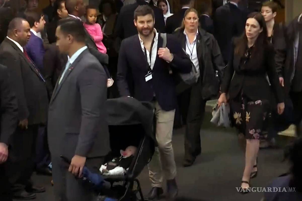 En un hecho histórico, primera ministra de Nueva Zelanda lleva a su bebé a la Asamblea General de la ONU