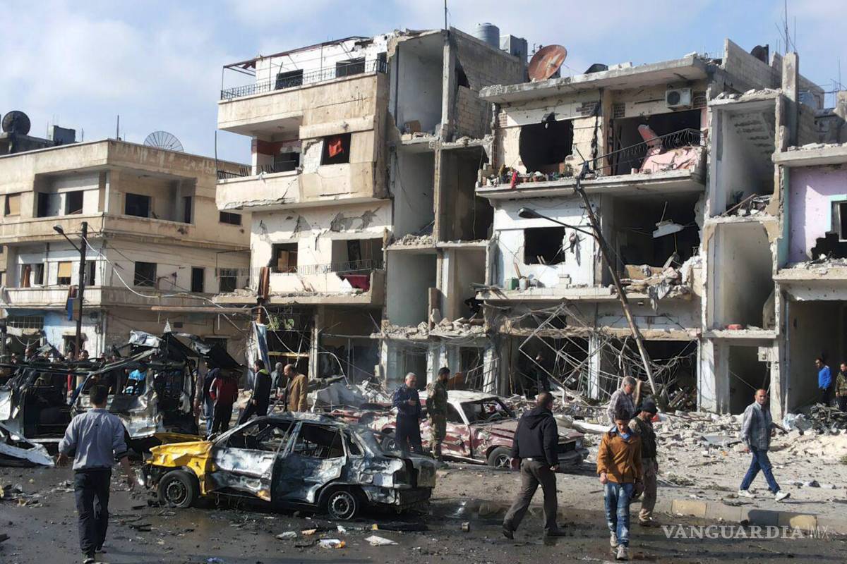 Mueren 57 personas en un doble atentado en la ciudad siria de Homs