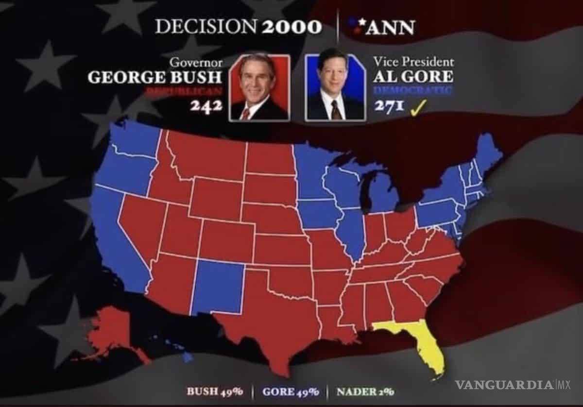 $!Trump aún podría ser Presidente, ¿recuerdas Al Gore y Bush en el 2000?