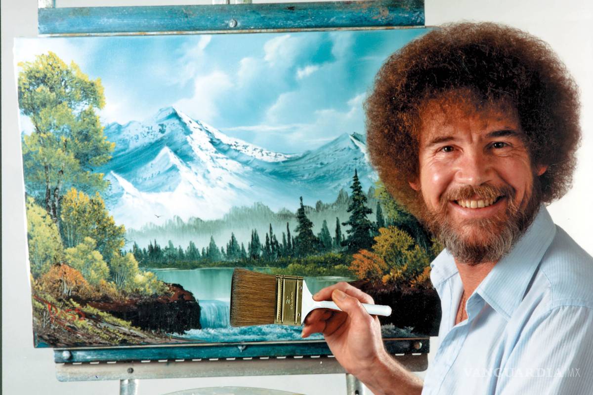 Bob Ross ayuda a pintar hasta en Paint