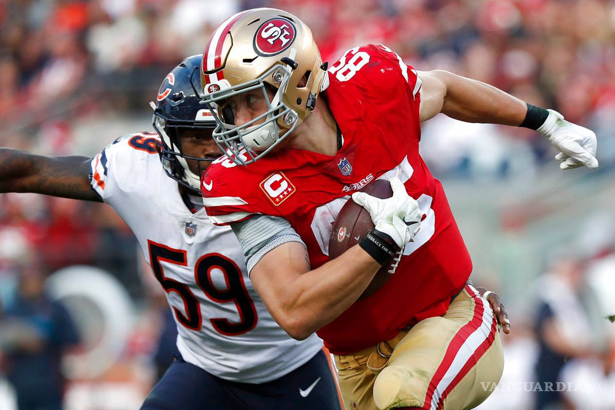 George Kittle buscar superar a Travis Kelce y hacer historia en la NFL