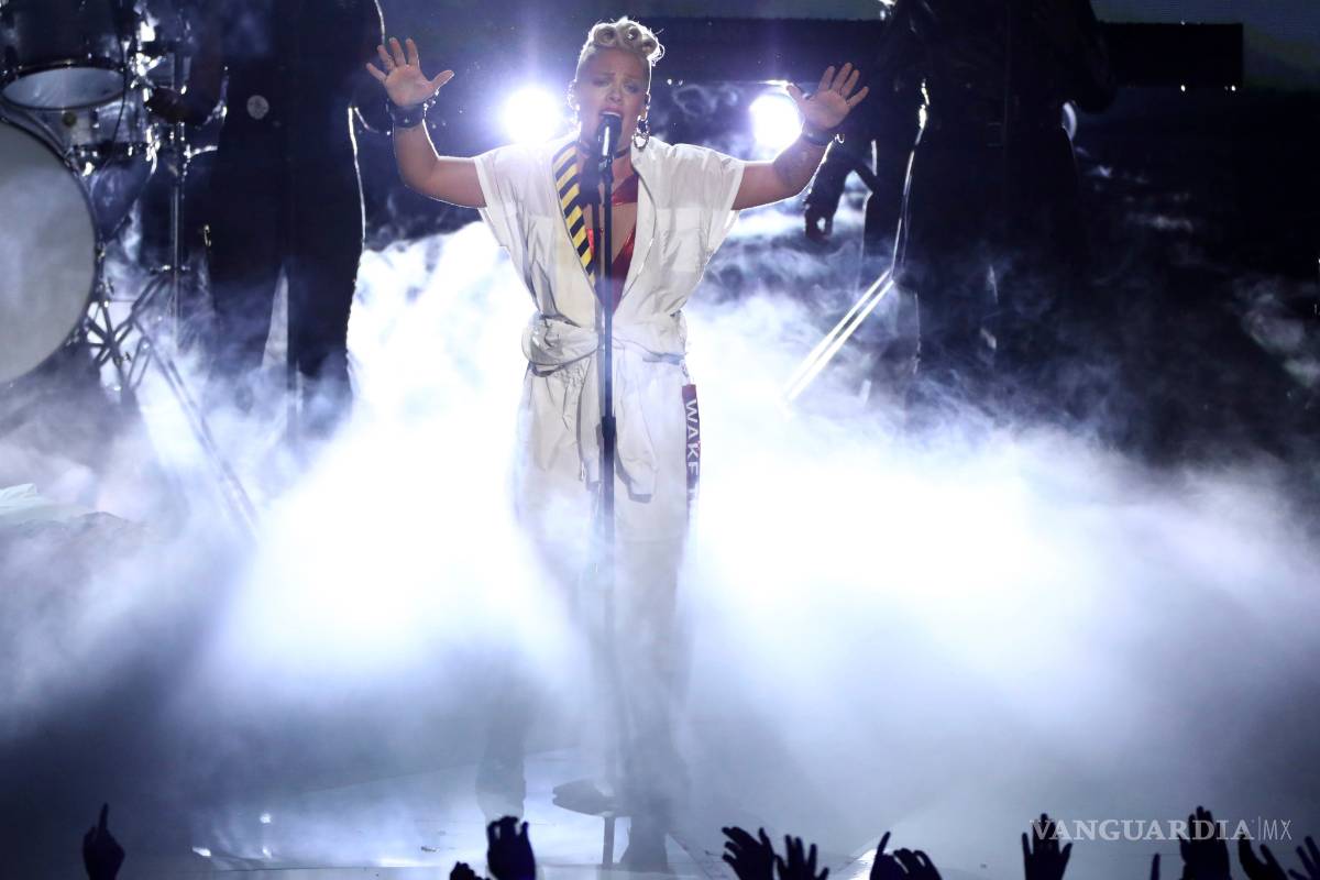 Emotivo discurso de Pink en los VMAs se vuelve viral