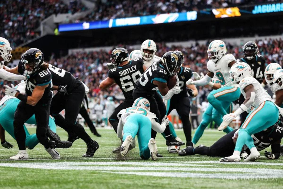 Jaguars de Jacksonville ponen fin a su racha de derrotas ante Dolphins de Miami
