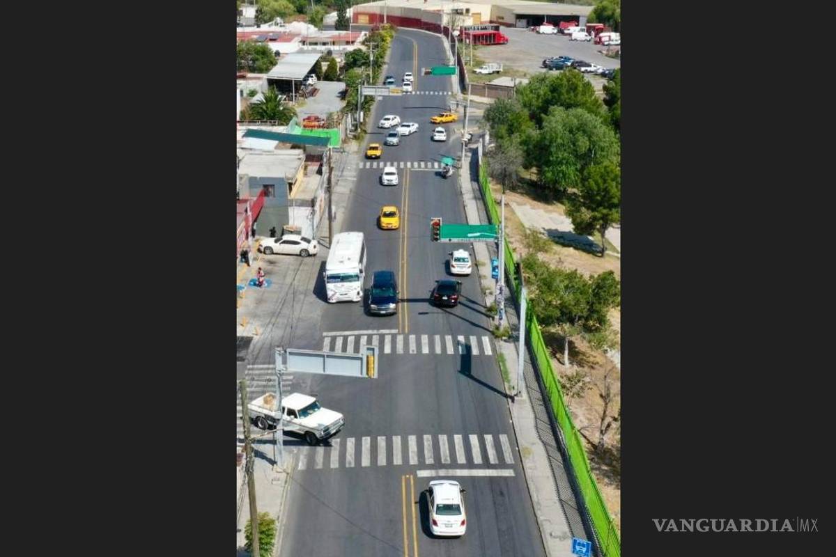 Concluye repavimentación de tramo del periférico Luis Echeverría, en Saltillo