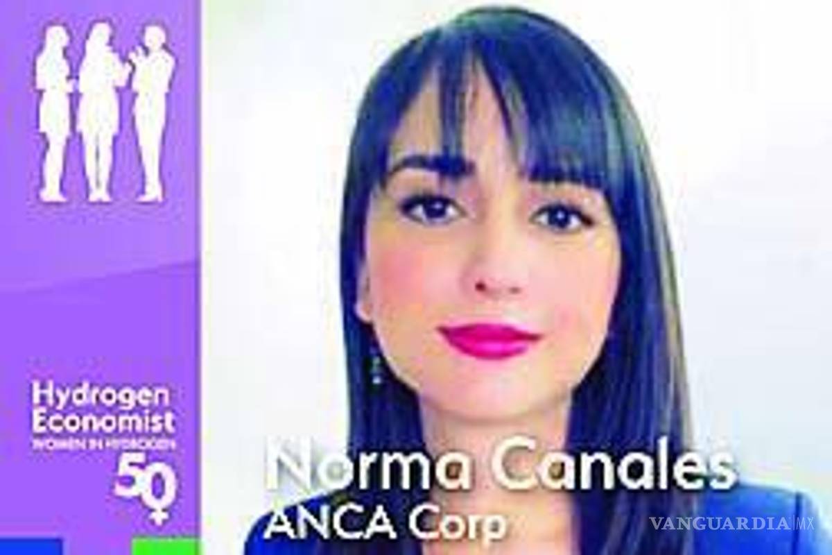 Norma Canales, una de las 50 mujeres más poderosas del mundo en Economía de Energía en Hidrogeno