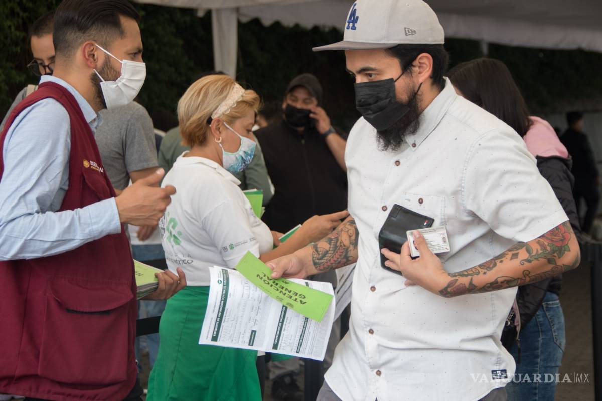 Reanudarán hoy vacunación para 18 y más en empresas de Saltillo