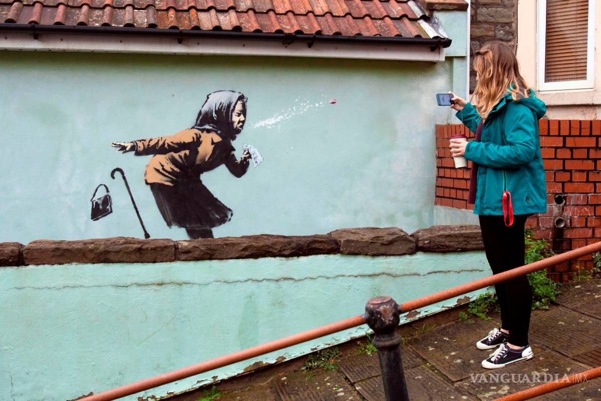 Nueva obra de Banksy incrementa precio de casa en venta