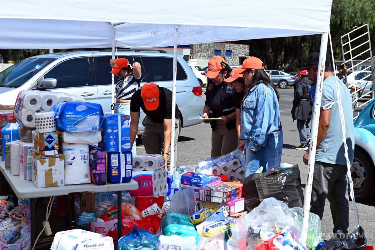 Solidaridad universitaria: UNAM recauda 65 toneladas de apoyo a Veracruz