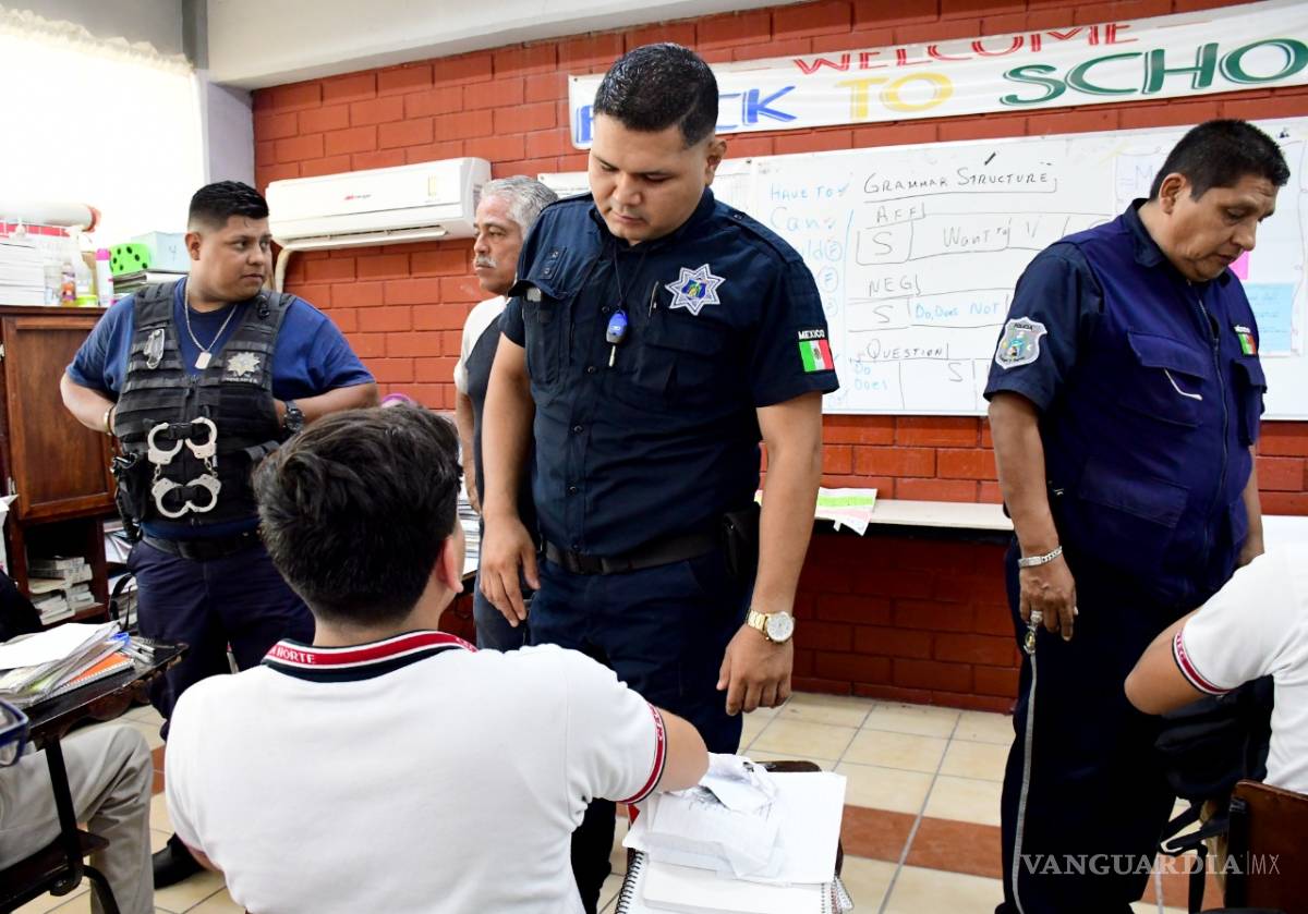 $!Disminuyen índices de inseguridad en escuelas de Monclova