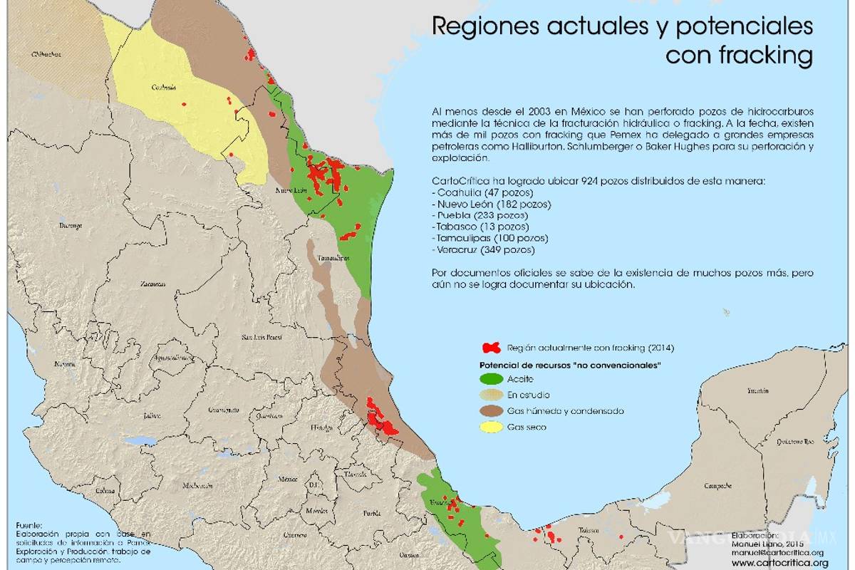 $!Ignoran a AMLO, plan de exploración petrolera en Veracruz usaría ‘fracking’