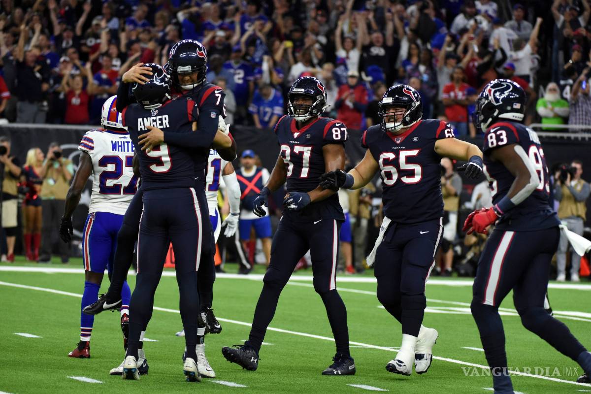 Texans se recuperaron para vencer en tiempo extra a los Bills