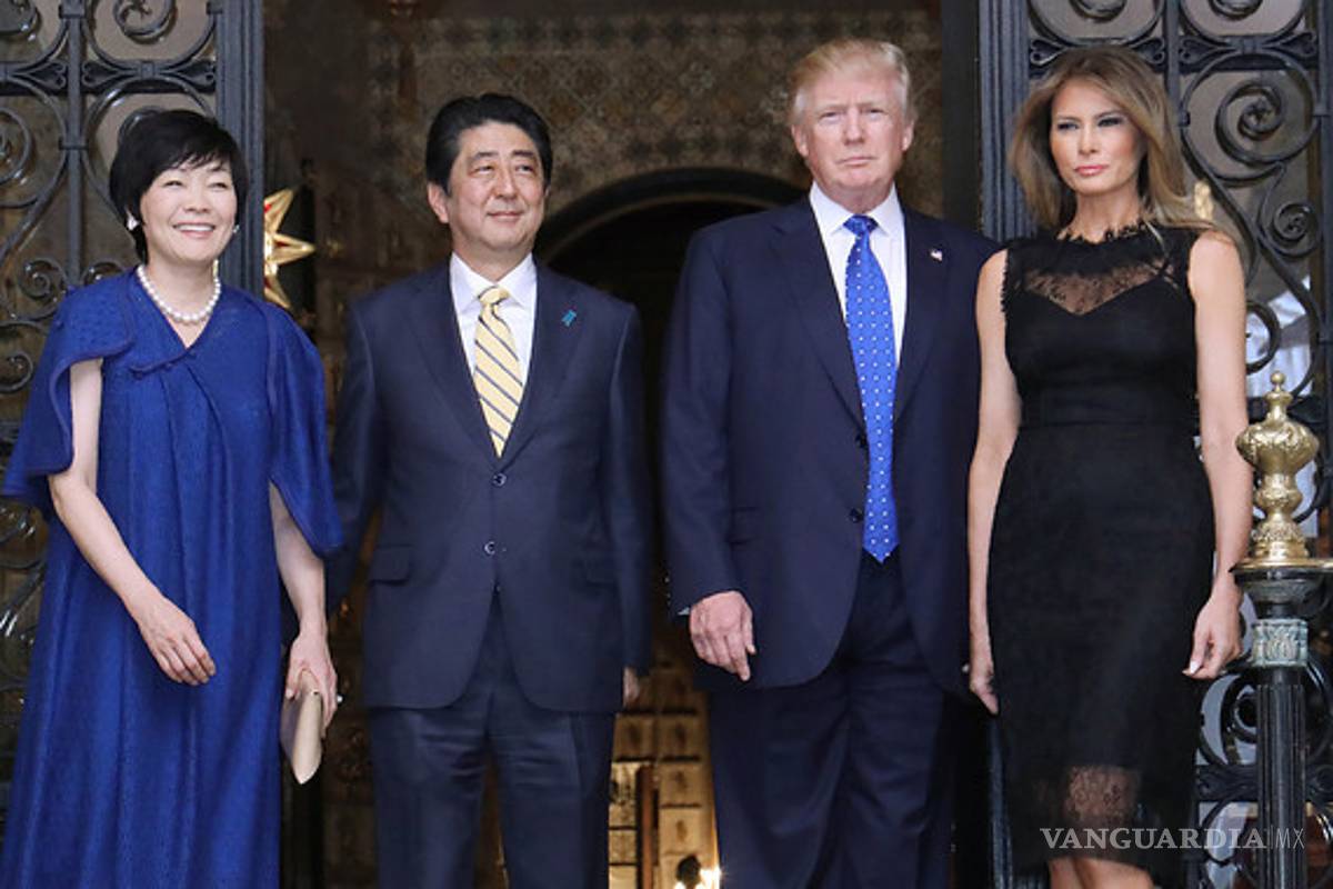 ¿Fingió la primera dama japonesa no hablar inglés para evitar a Trump?