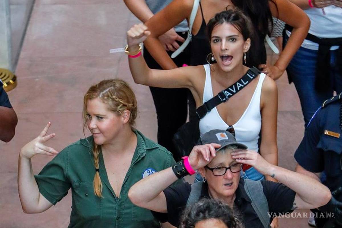 Cientos protestan en Washington ante la probable confirmación de Kavanaugh