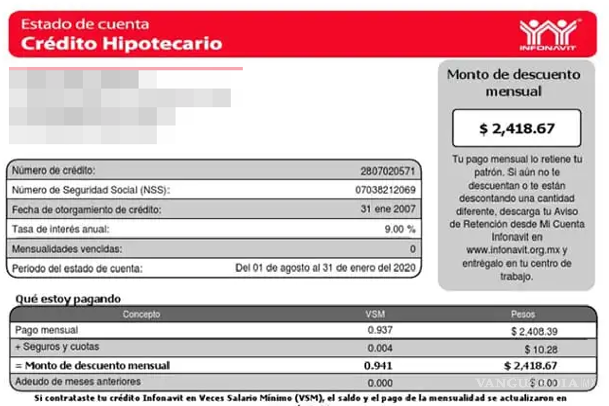 Estado de cuenta del Infonavit; cómo obtenerlo, qué información tiene