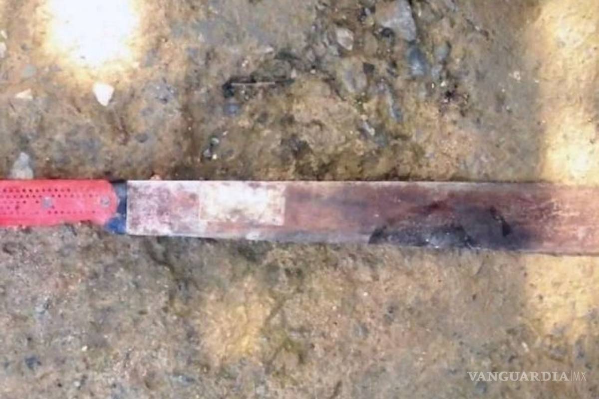 Su padre violó a su hija, él lo mata a machetazos