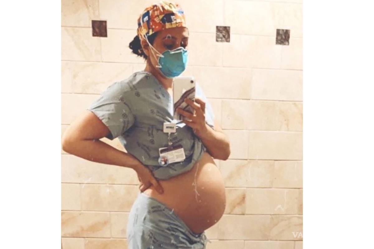 Doctora embarazada arriesga su vida por los demás; atiende en hospital por COVID-19