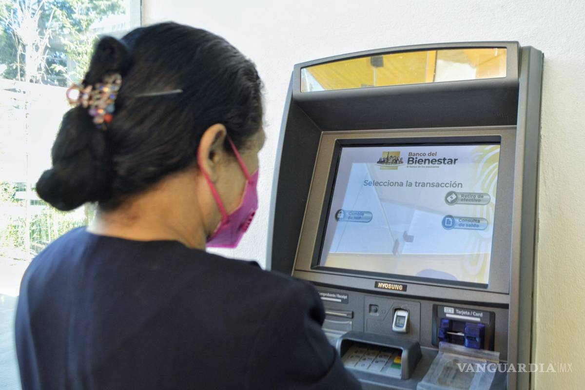 Recomiendan retirar efectivo en cajeros del Banco del Bienestar