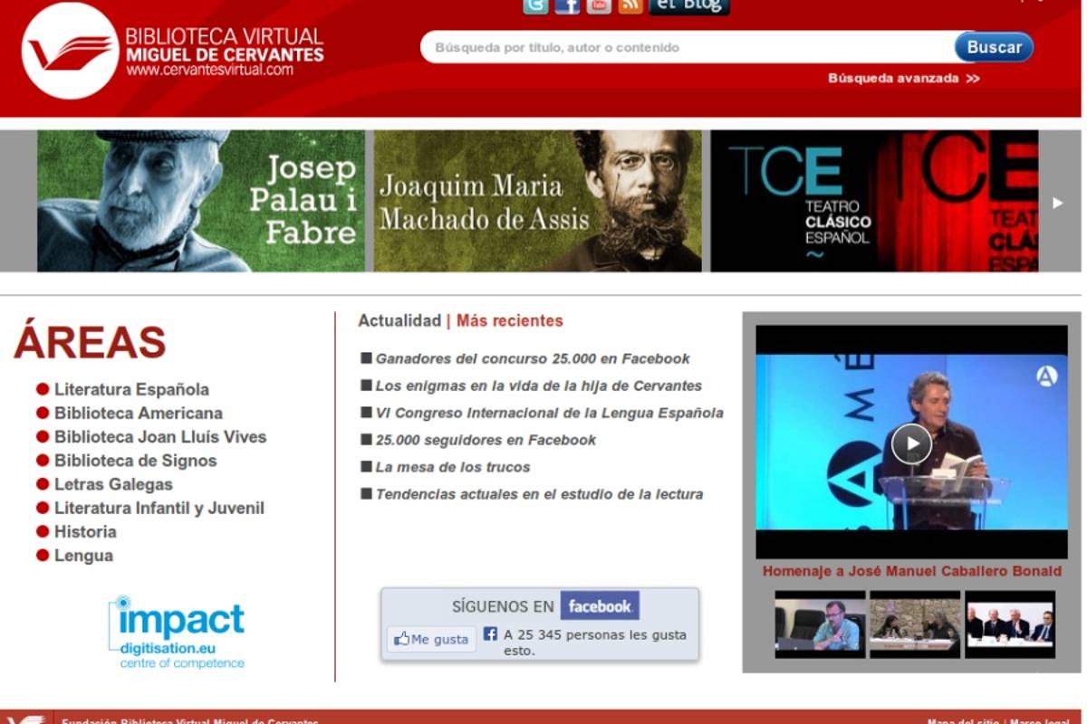 Mayor web de literatura hispana sirve un millón de páginas al año en EU