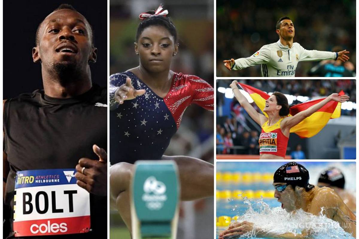 Bolt, Cristiano, Phelps, Biles, Ledecky y Beitia aspiran al Premio Laureus