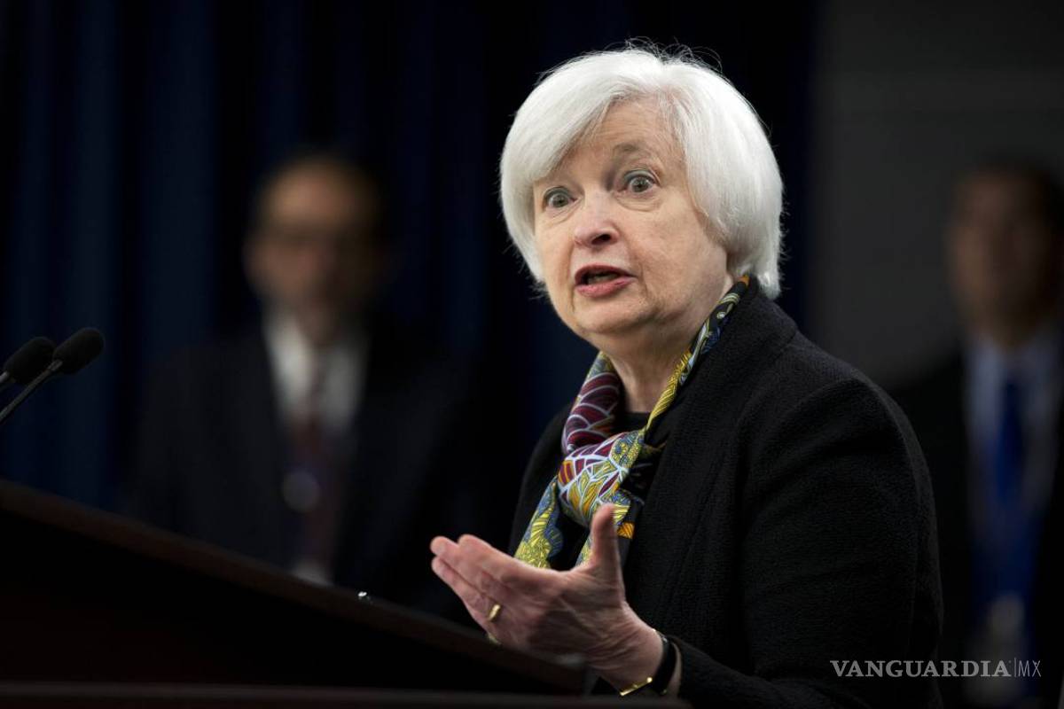 Aumento de las tasas de interés será gradual: Yellen