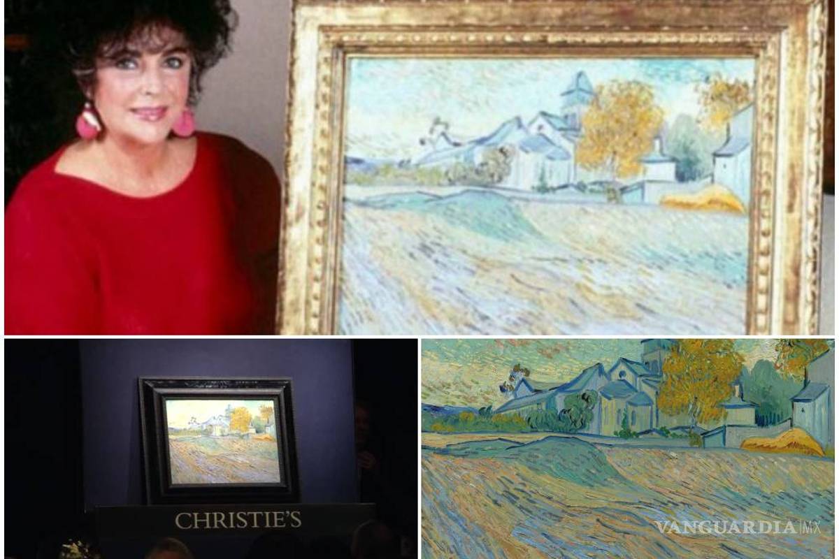 Subastan por 39.7 mdd un Van Gogh que perteneció a Elizabeth Taylor