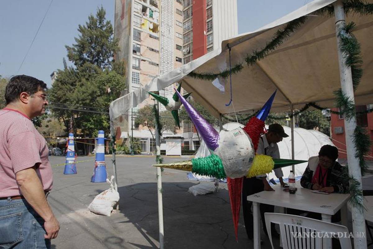 Con dolor y esperanza pasan Navidad los damnificados de los sismos en México